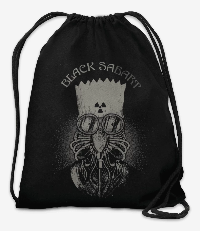 Mochila Negro de Black Sabbart