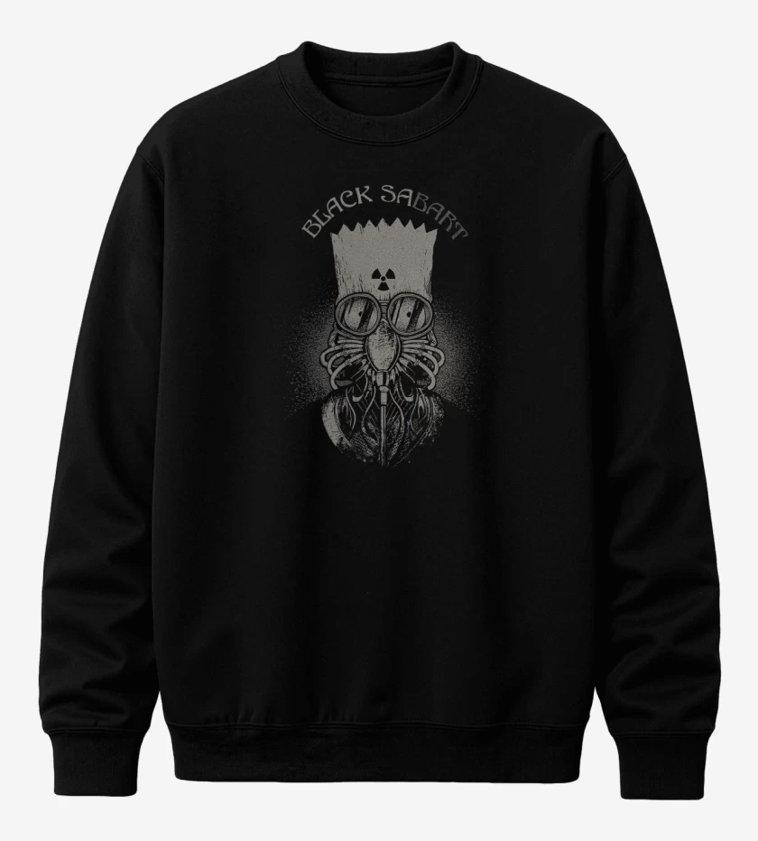 Poleron polo Negro de Black Sabbart