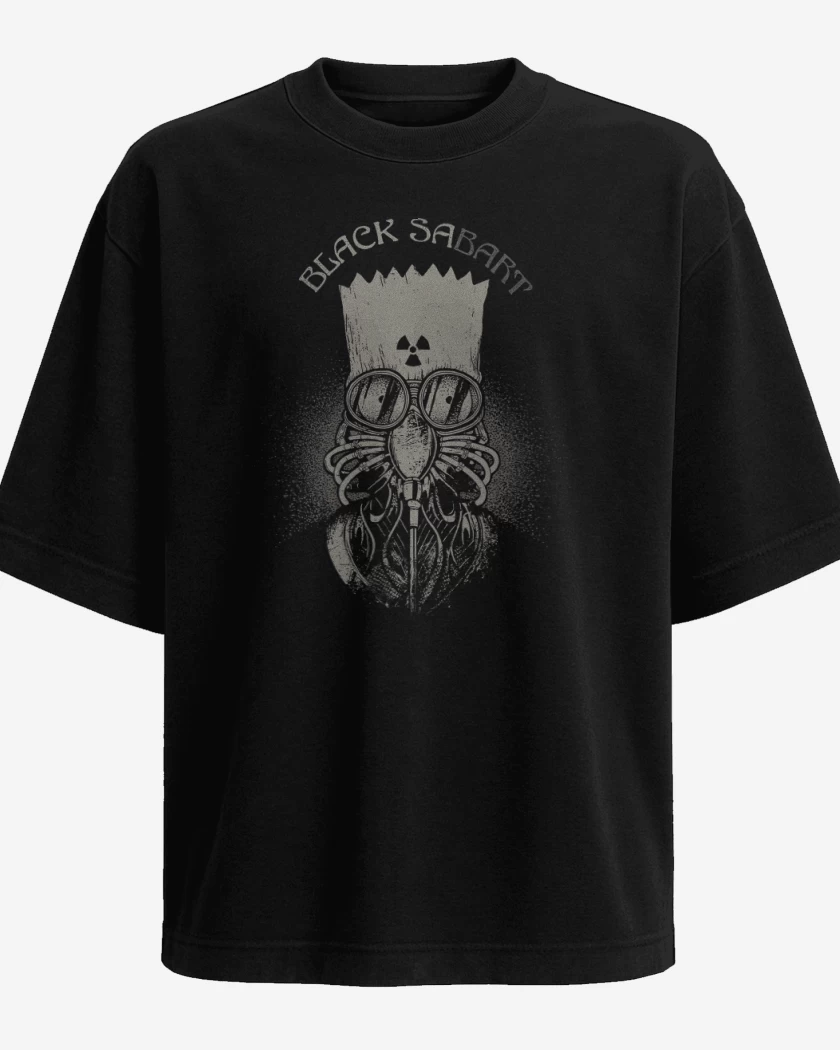 Polera Oversize Black Sabbart