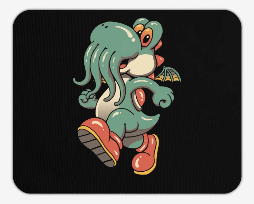 Mousepad Negro de Yosthulu
