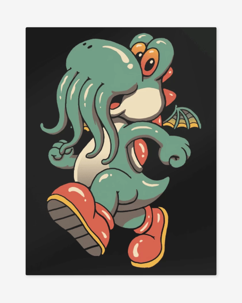 Print metalico Negro de Yosthulu