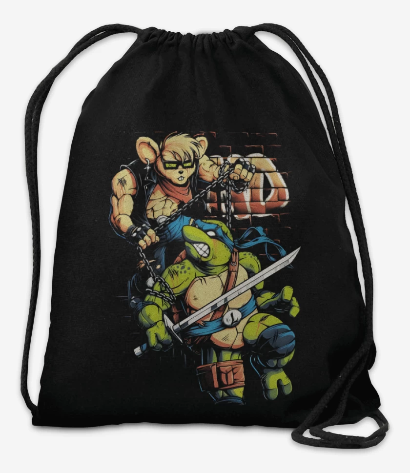 Mochila Motorratones vs Tortugas Ninjas