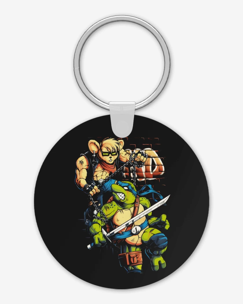 Llavero Motorratones vs Tortugas Ninjas