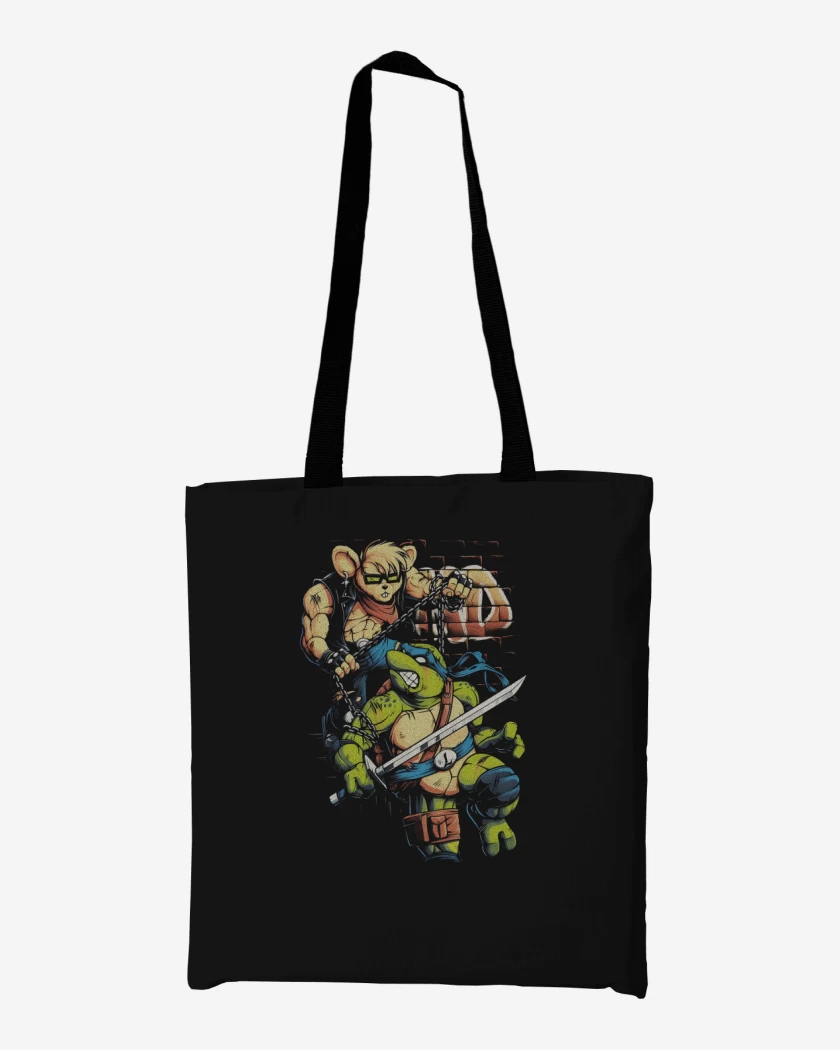 Totebag Motorratones vs Tortugas Ninjas