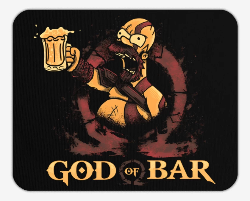Mousepad God of Bar