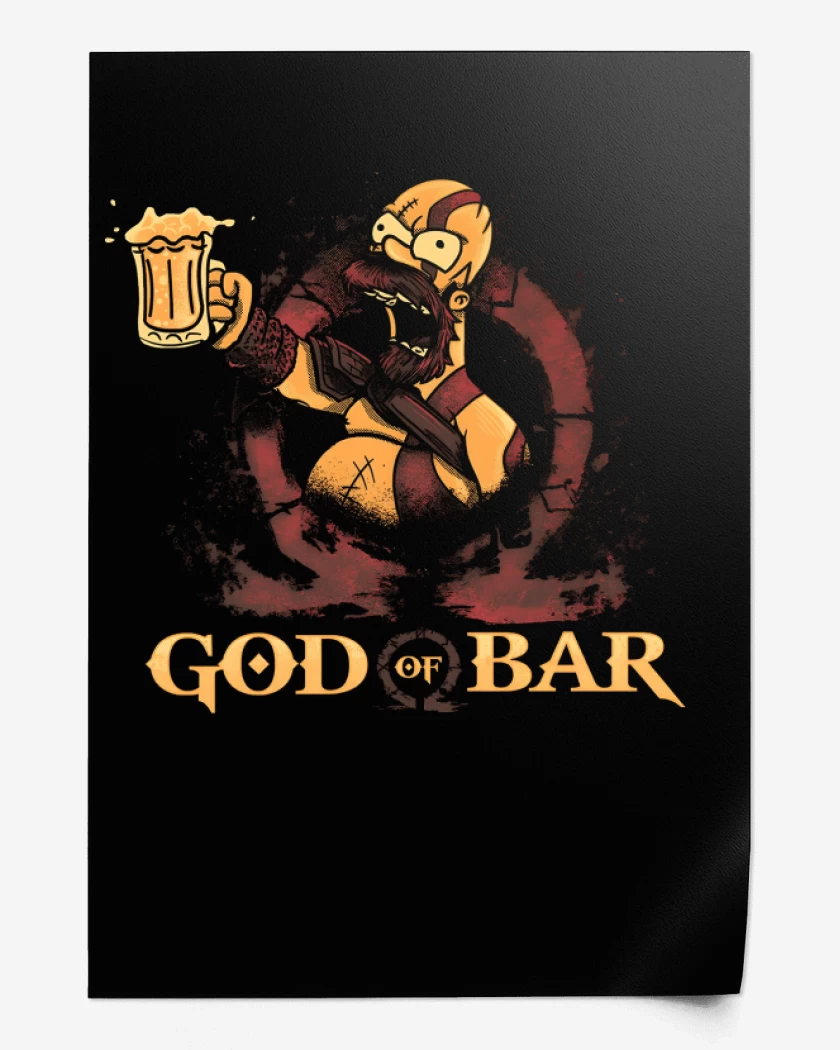 Print God of Bar
