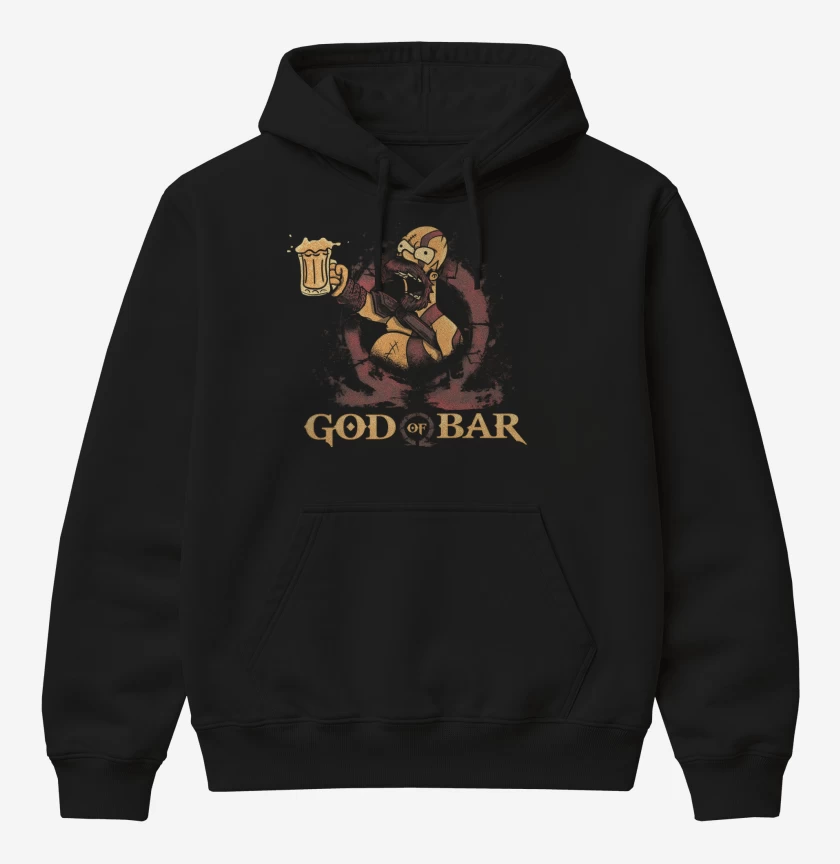 Poleron Canguro básico God of Bar