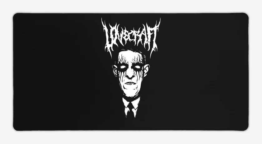 Mouse pad Gamer Negro de Loveblackraft