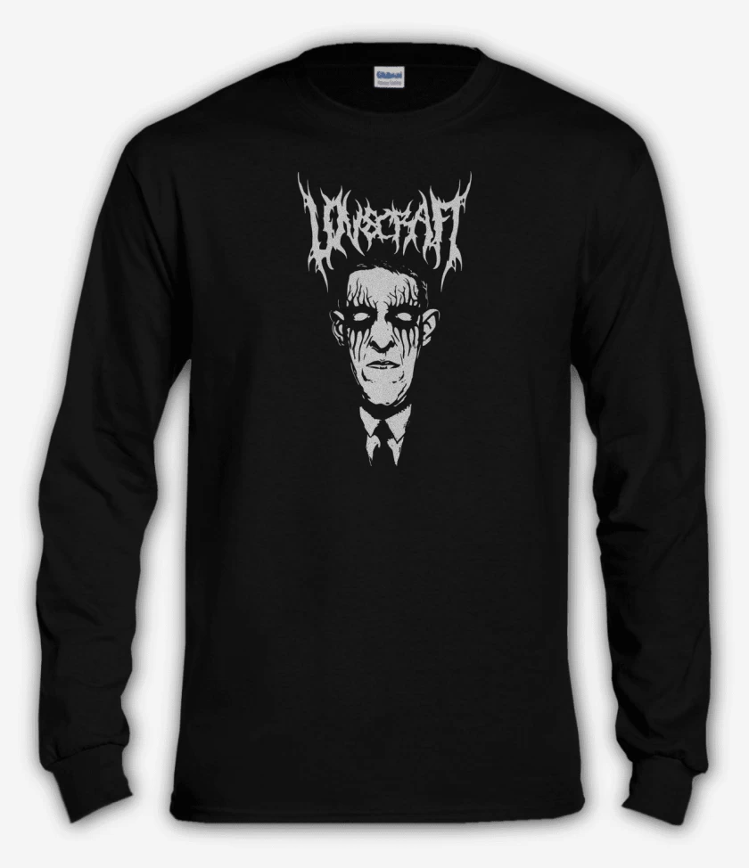 Polera manga larga Negro de Loveblackraft