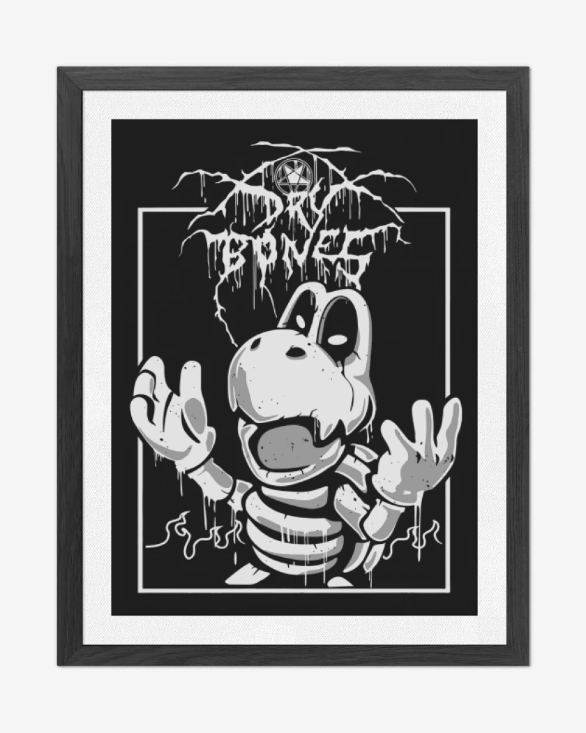 Cuadro decorativo Negro de Dry Bones