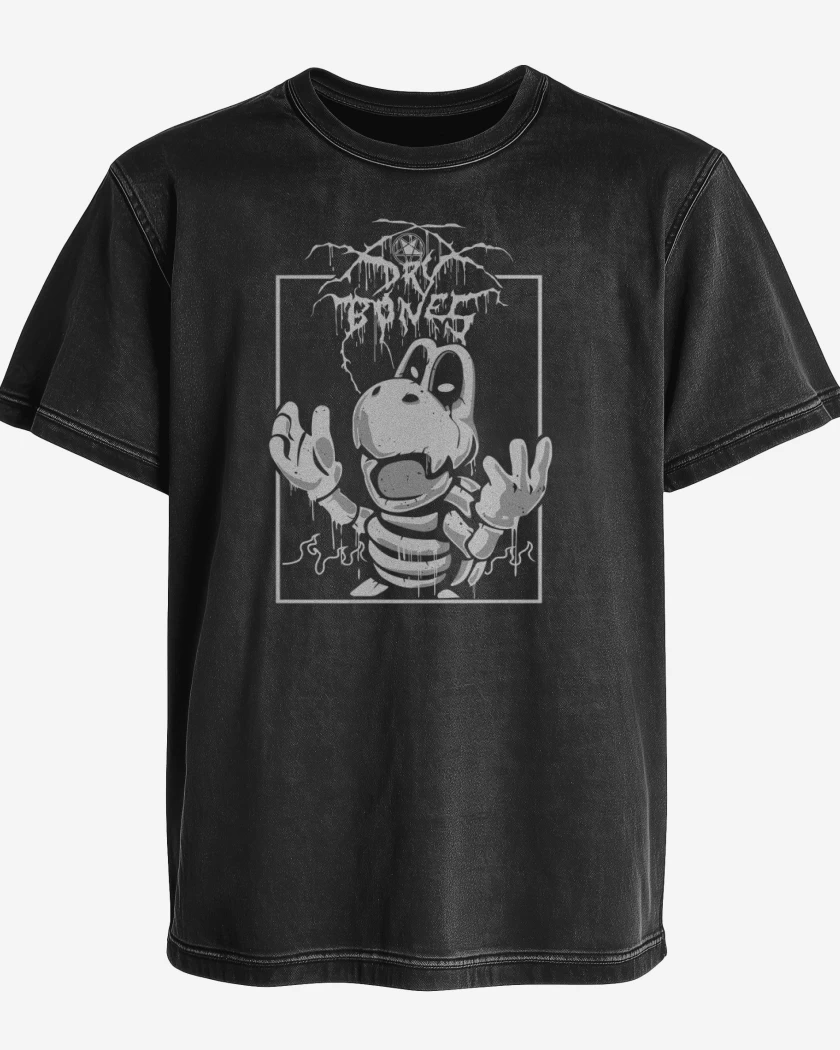 Polera desgastada Dry Bones