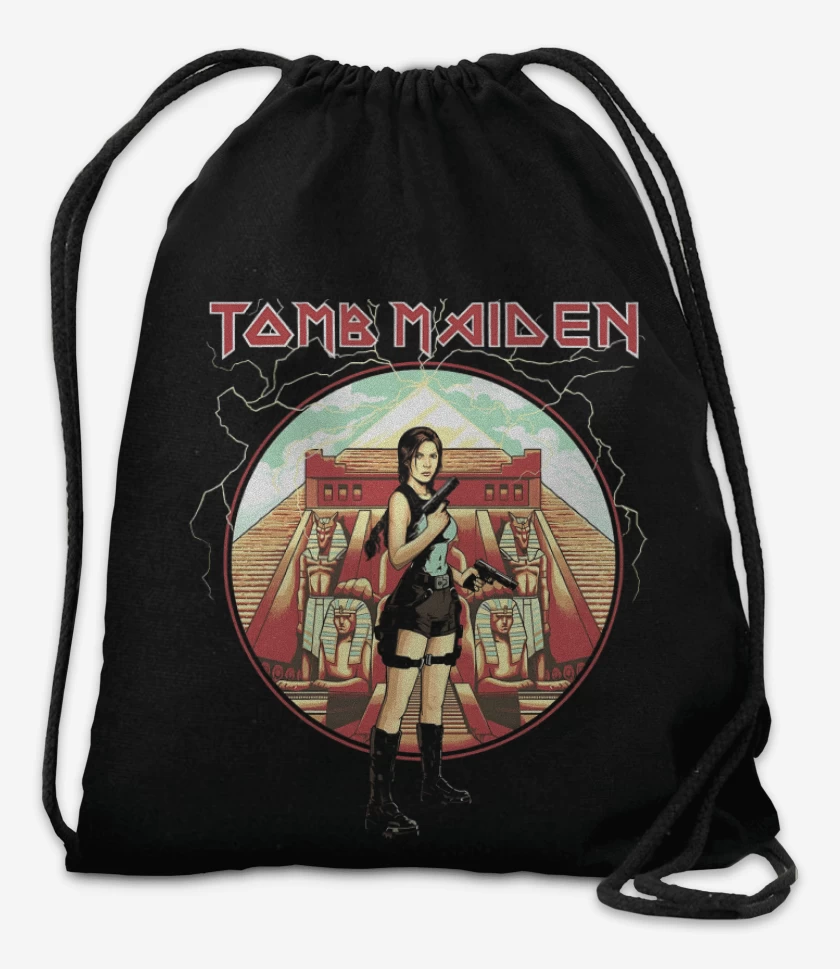 Mochila Negro de Tomb Maiden