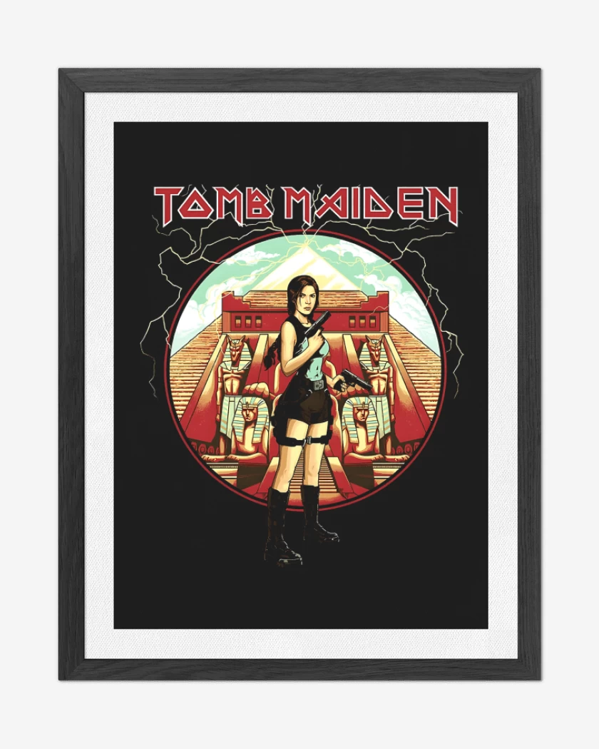 Cuadro decorativo Negro de Tomb Maiden