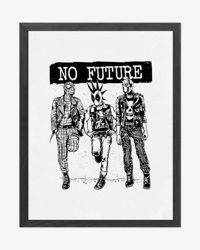 Cuadro decorativo Blanco de No FUTURE