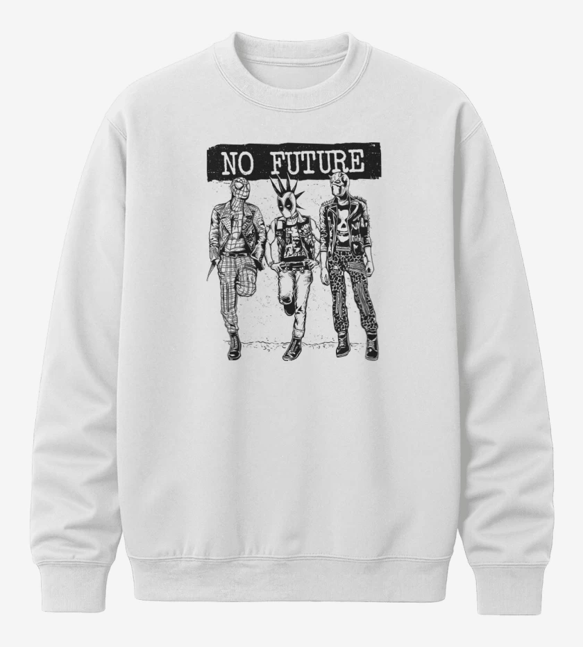Poleron polo Blanco de No FUTURE