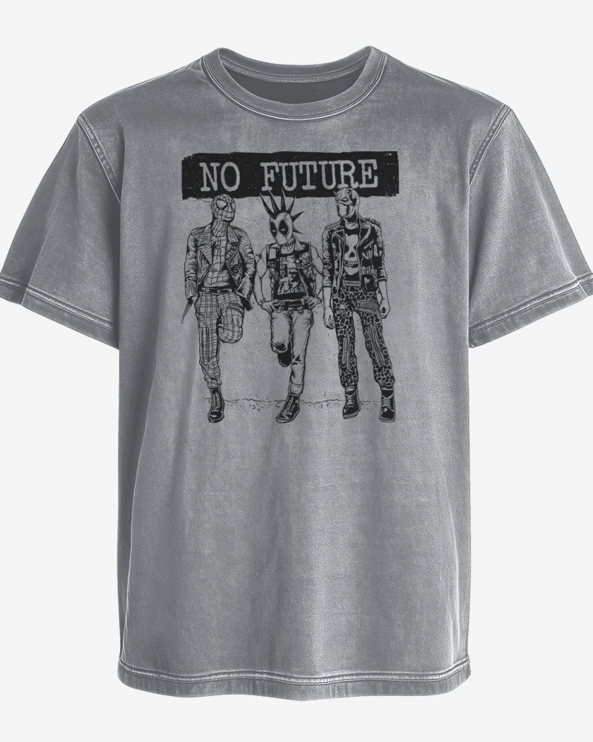 Polera desgastada No FUTURE