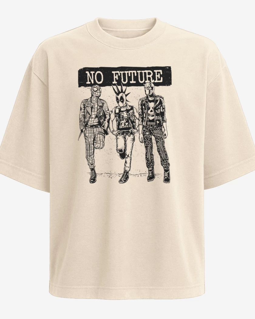 Polera Oversize Beige de No FUTURE