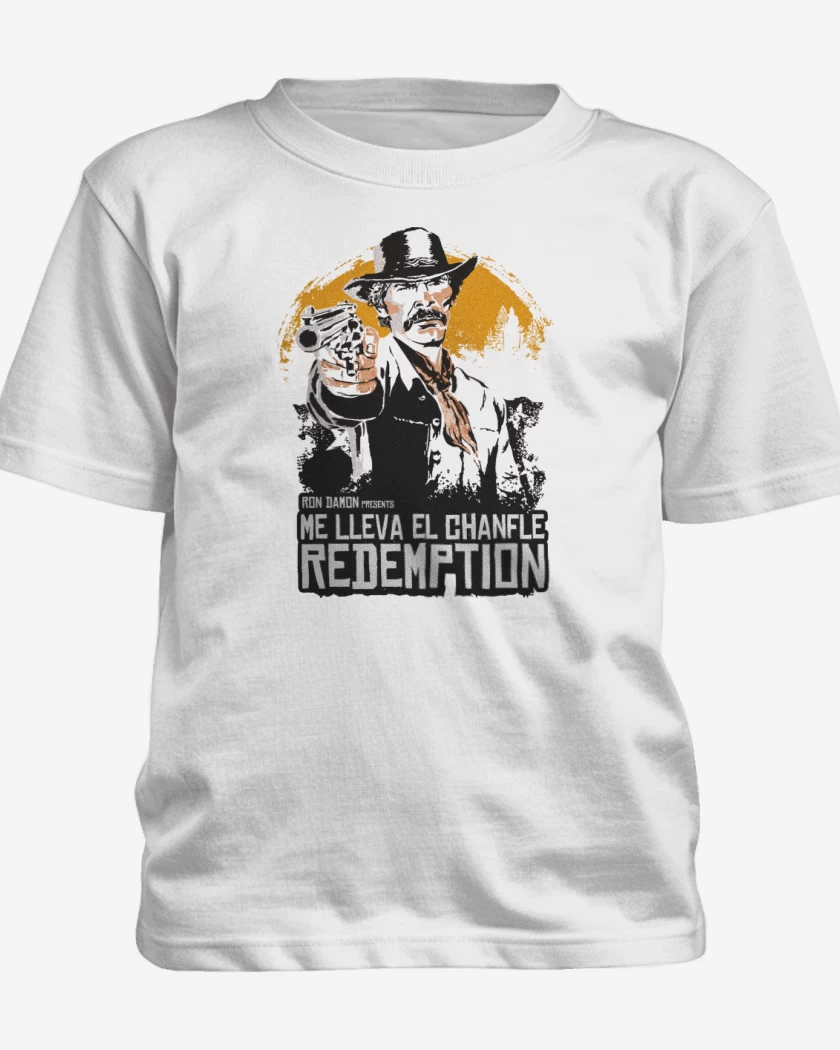Polera de niño Blanco de Red Chanfle Redemption