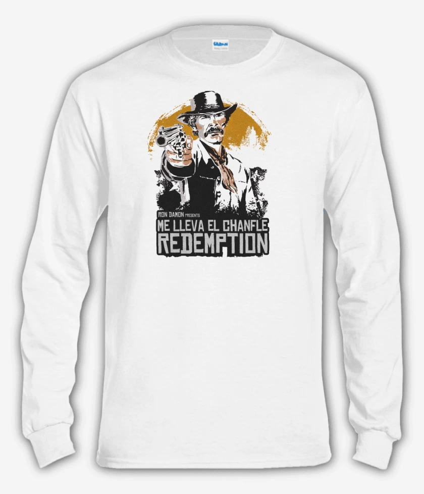 Polera manga larga Blanco de Red Chanfle Redemption