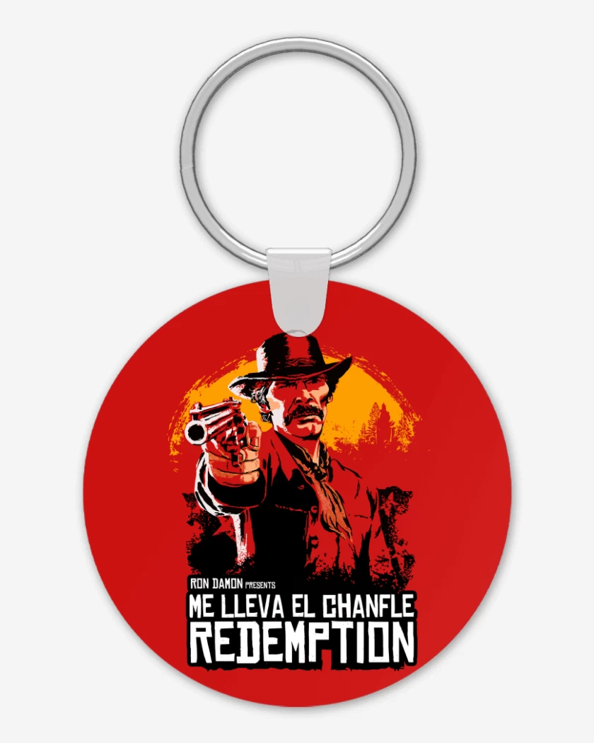 Llavero Rojo de Red Chanfle Redemption