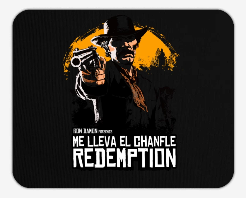 Mousepad Red Chanfle Redemption