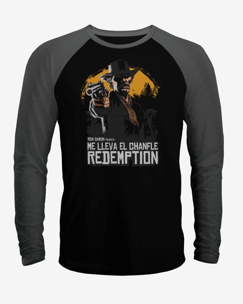 Polera Raglan Red Chanfle Redemption