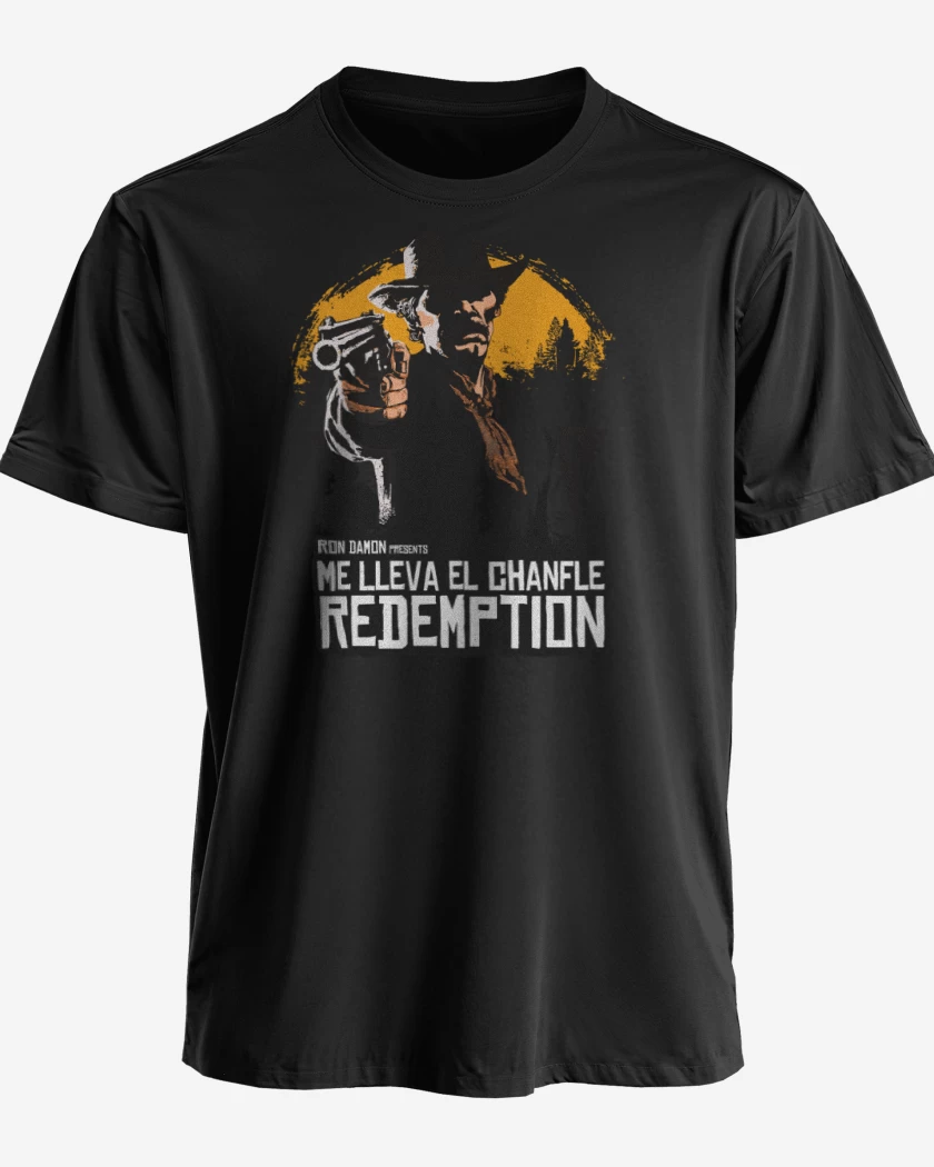 Polera premium Negro de Red Chanfle Redemption