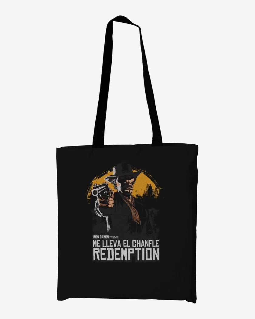 Totebag Negro de Red Chanfle Redemption