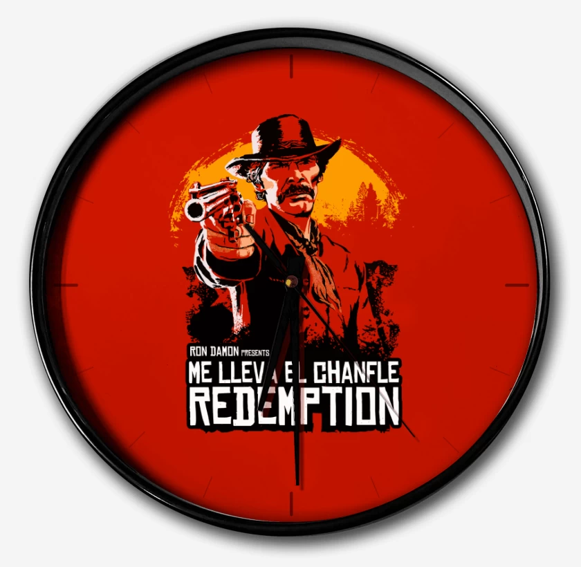 Reloj Rojo de Red Chanfle Redemption