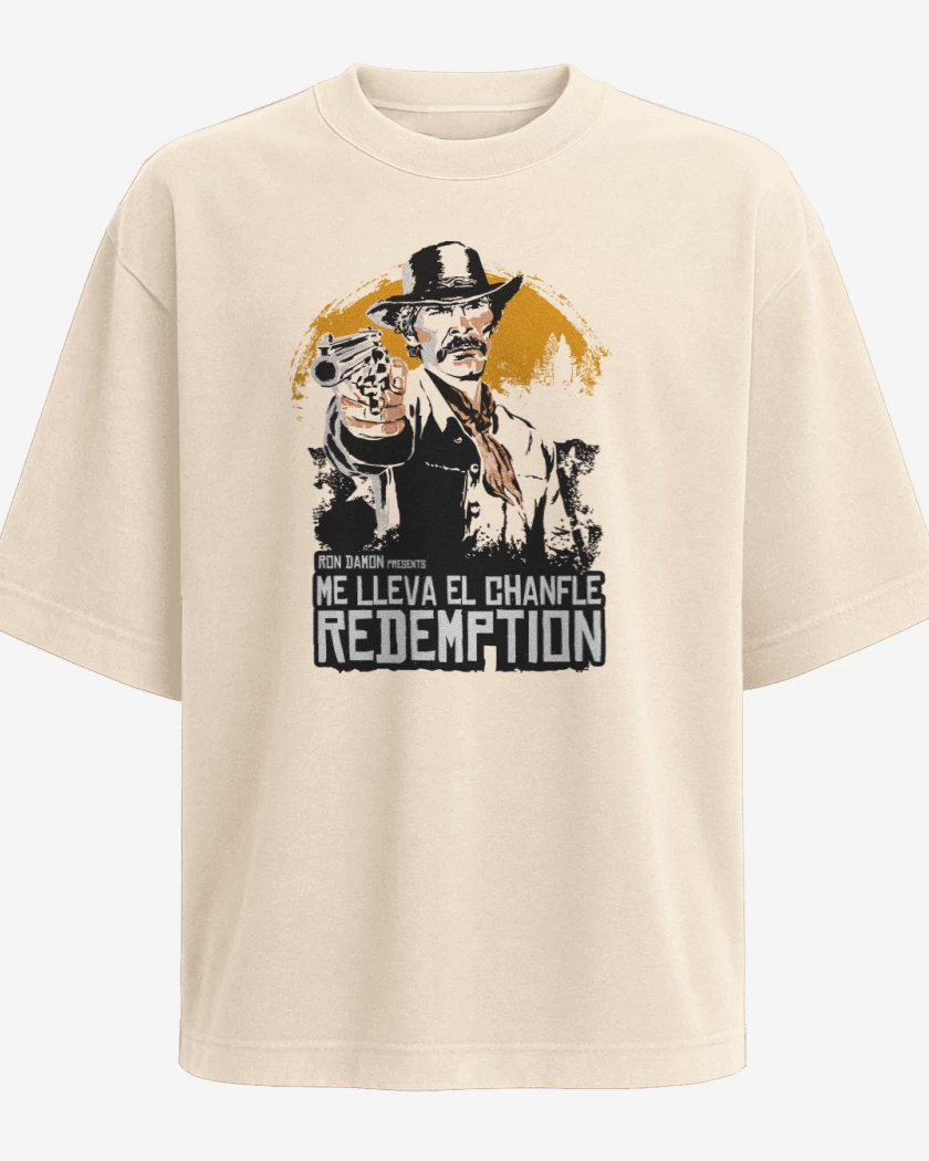 Polera Oversize Red Chanfle Redemption
