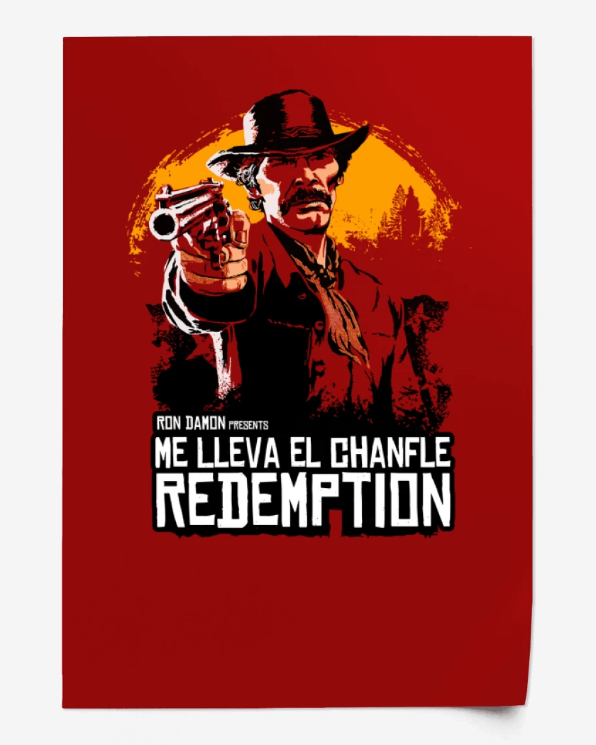 Print Red Chanfle Redemption