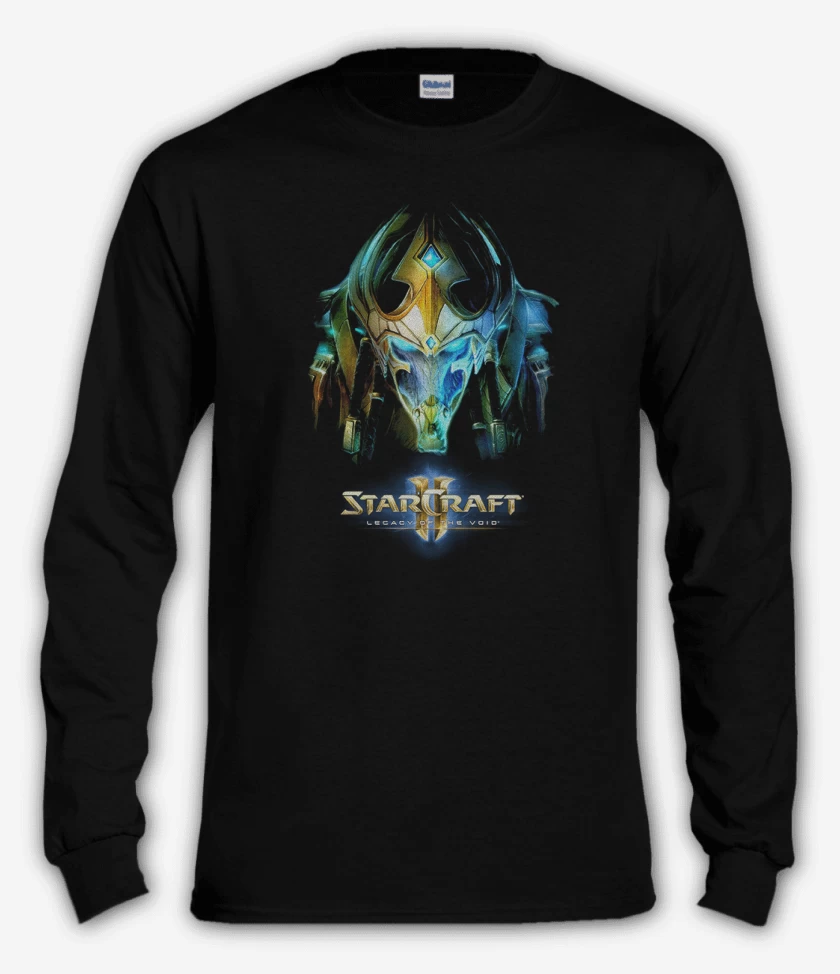 Polera manga larga Negro de Legacy of the Void