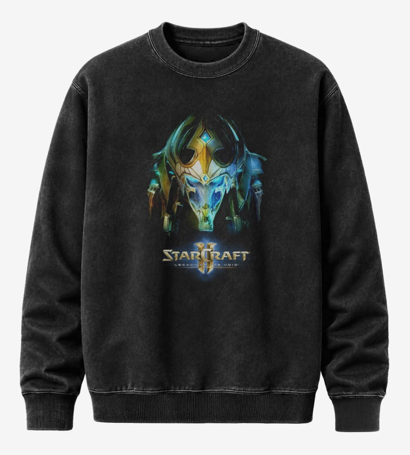 Poleron Polo Acid Wash Negro de Legacy of the Void