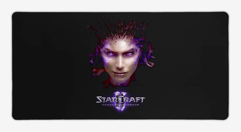 Mouse pad Gamer Negro de Heart of the Swarm