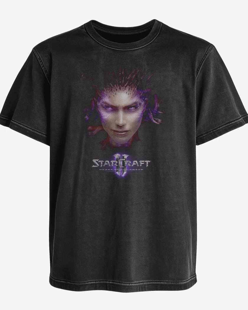 Polera desgastada Heart of the Swarm