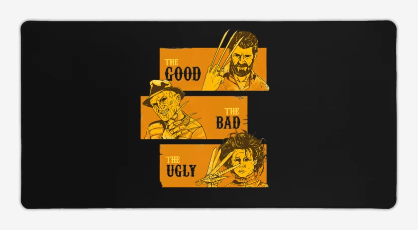Mouse pad Gamer El Bueno, El Malo & El Feo