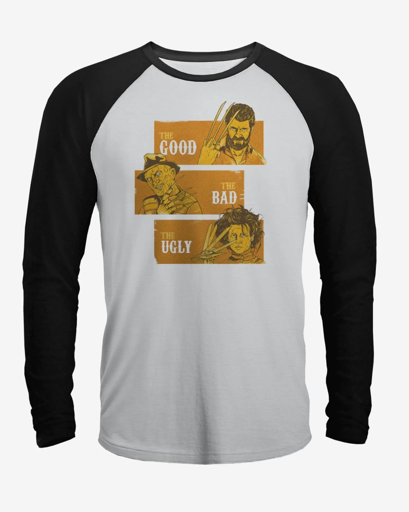 Polera Raglan El Bueno, El Malo & El Feo