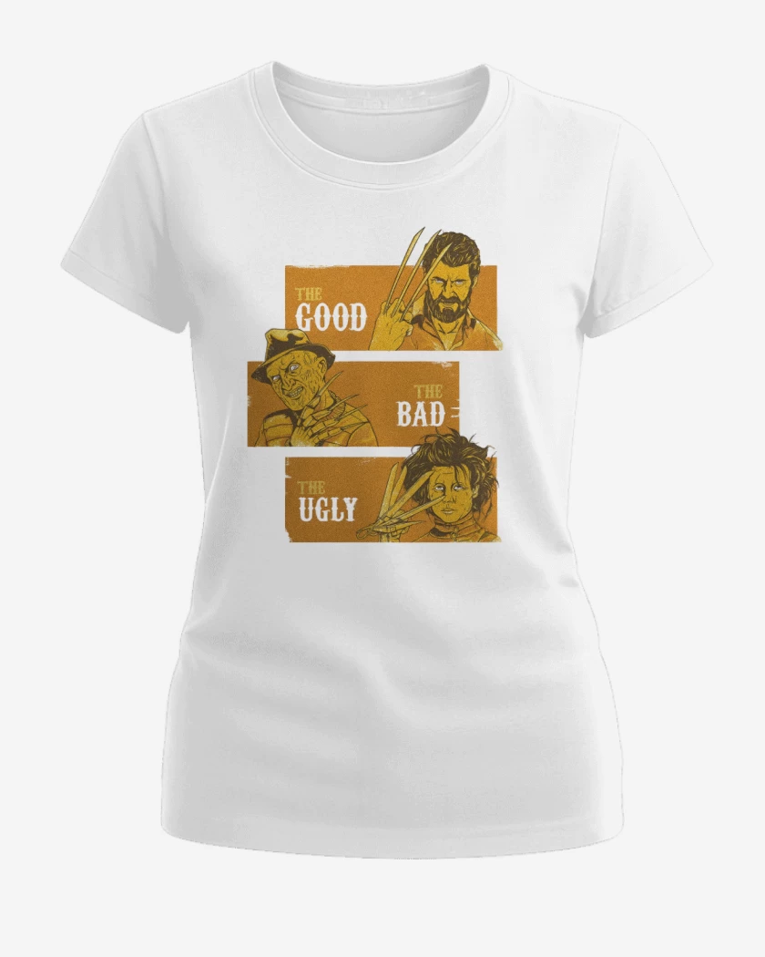 Polera de Mujer Blanco de El Bueno, El Malo & El Feo