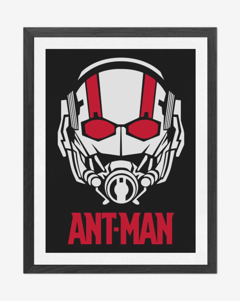 Cuadro decorativo Negro de Ant-man