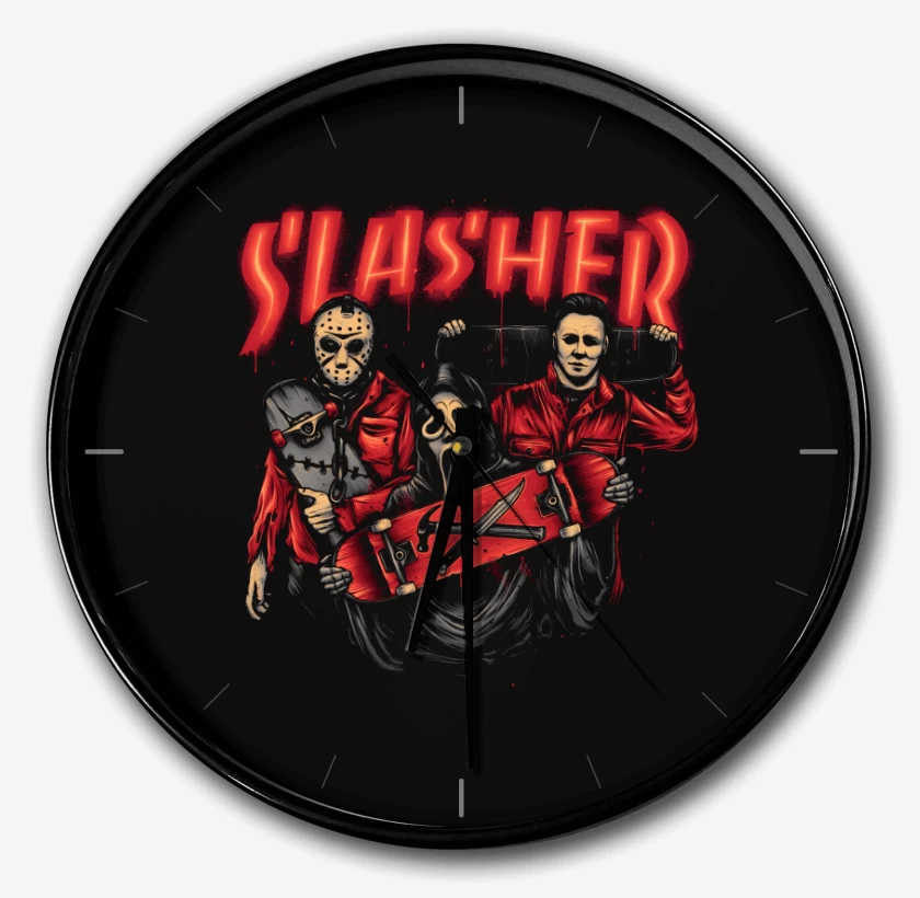 Reloj Negro de Slashers