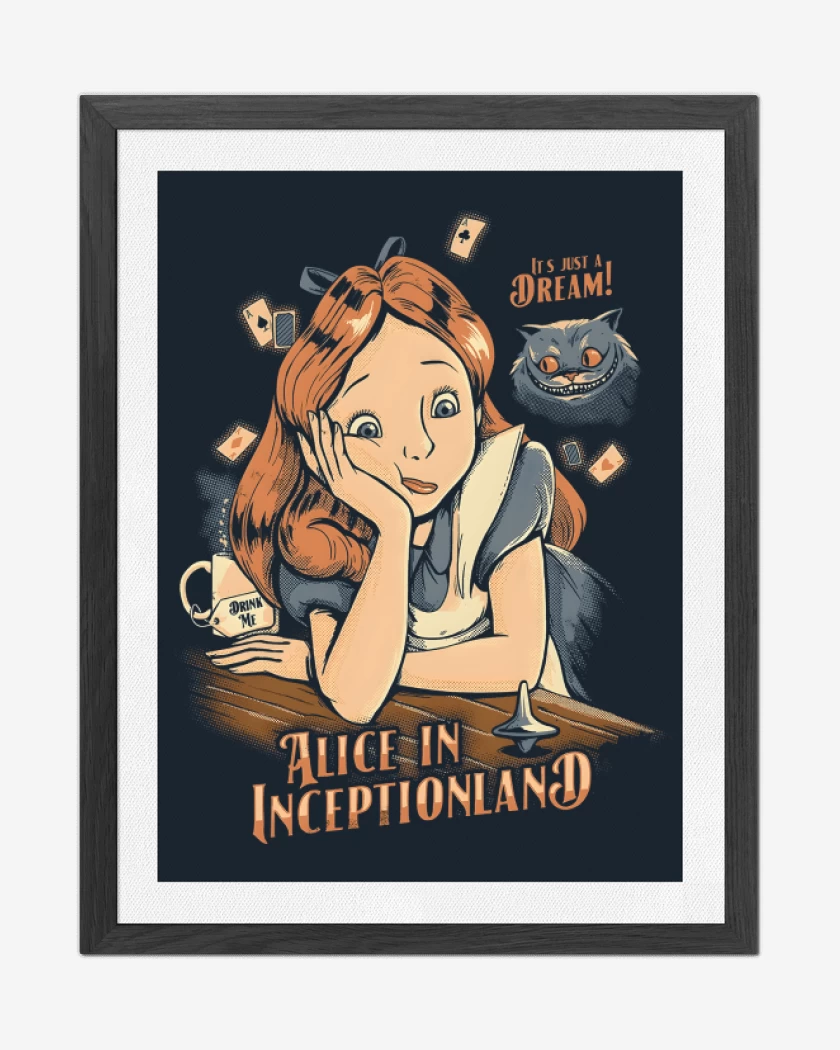 Cuadro decorativo Alice in Inceptionland