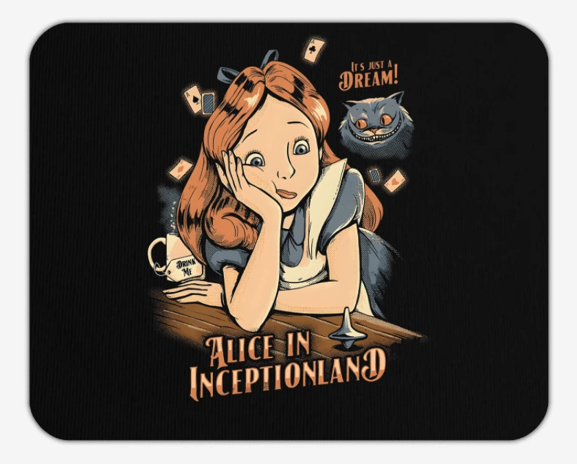 Mousepad Alice in Inceptionland