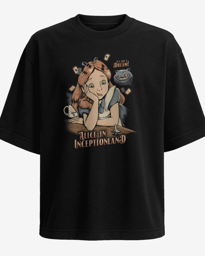 Polera Oversize Alice in Inceptionland