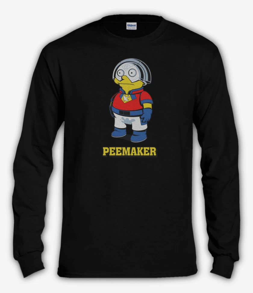 Polera manga larga Negro de Peemaker