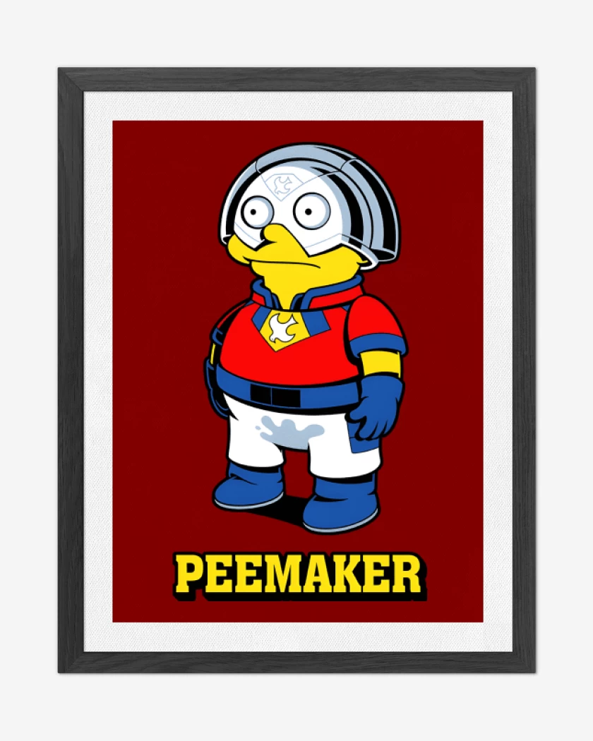 Cuadro decorativo Rojo de Peemaker