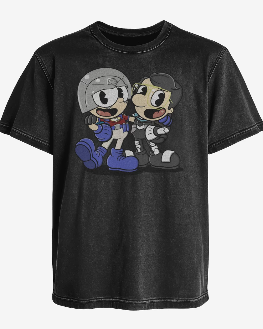 Polera desgastada Cup Peace