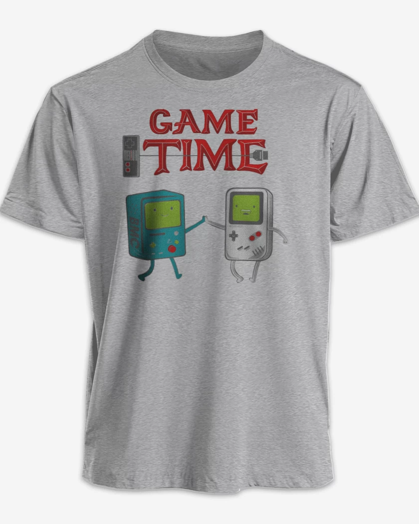 Polera Gris Melange de Game Time