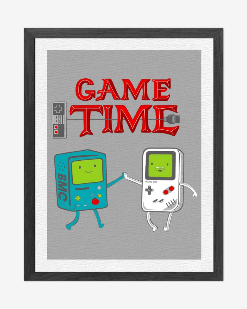 Cuadro decorativo Gris Melange de Game Time