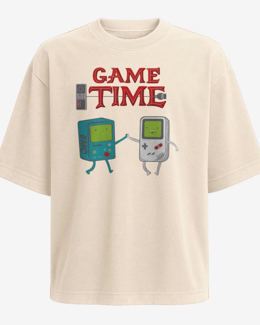 Polera Oversize Beige de Game Time