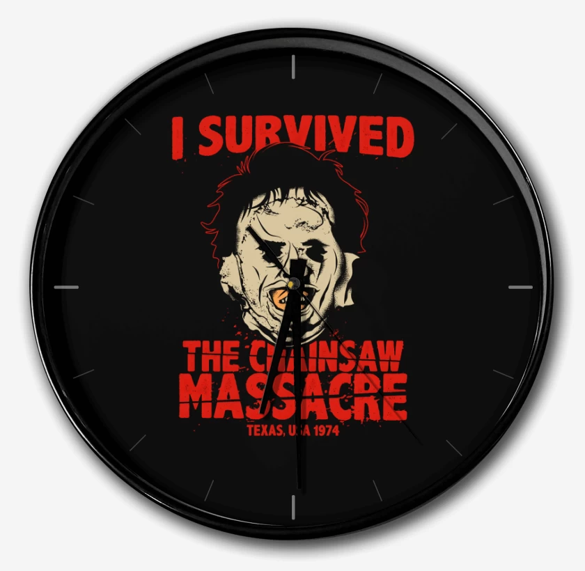 Reloj Negro de I Survived The CHAINSAW MASSACRE!